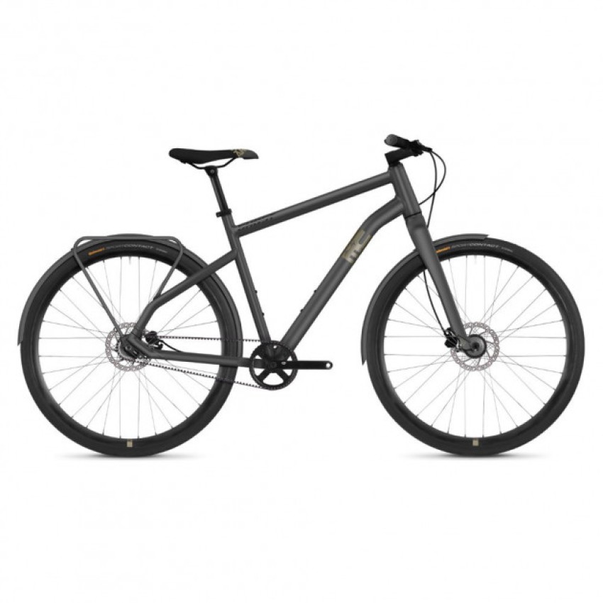 Велосипед Ghost Square Urban 3.8 28" Серый/коричневый/черный M