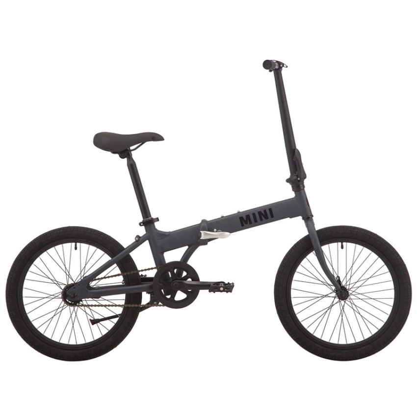 Велосипед 20" Pride MINI 1 темно-серый/черный 2019