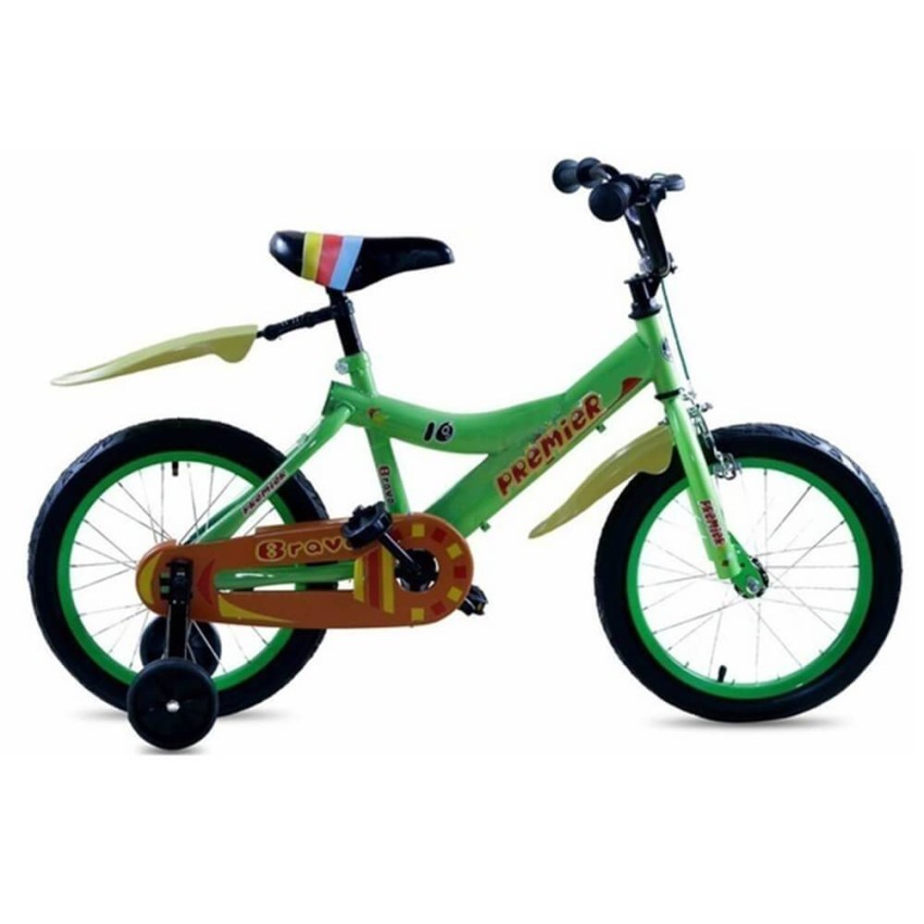 Велосипед детский Premier Bravo 16" Зеленый