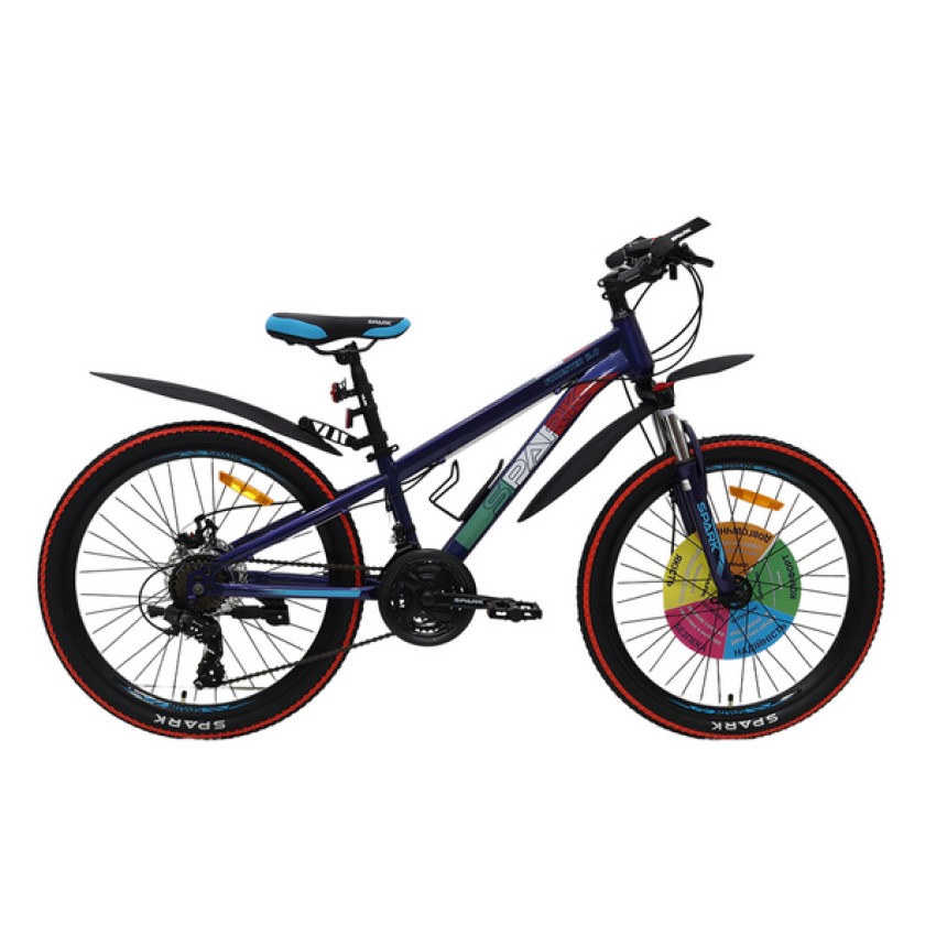 Велосипед 24" Spark Forester 2.0 рама-11" 2024 темно-синий
