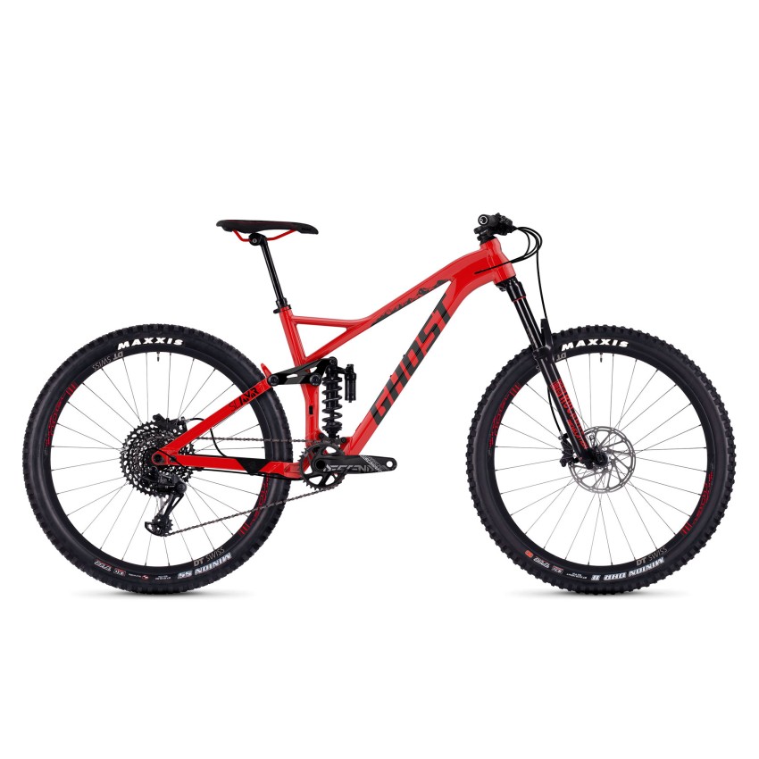 Велосипед Ghost Slamr 6.7 27.5" красно-черный, L, 2019