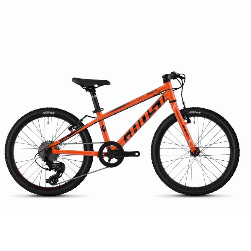 Велосипед Ghost Kato R1.0, 20", оранжево- черный