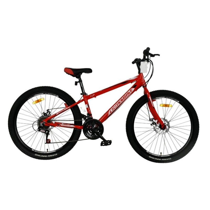 Велосипед 26" CrossBike Spark AD Рама-13" красный