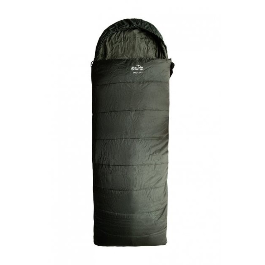 Спальный мешок Tramp Taiga 200XL одеяло с капюшон левый олива 220/100 UTRS-059L
