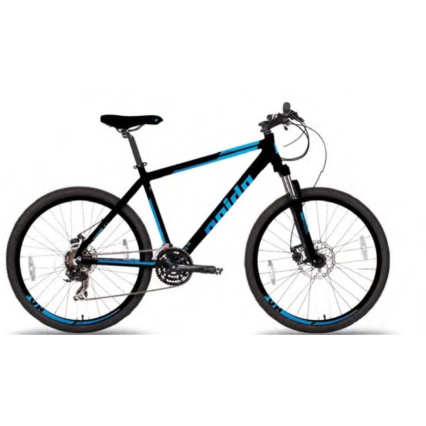 Велосипед 27,5" Pride MARVEL 7.3 рама - L черный / синий 2018