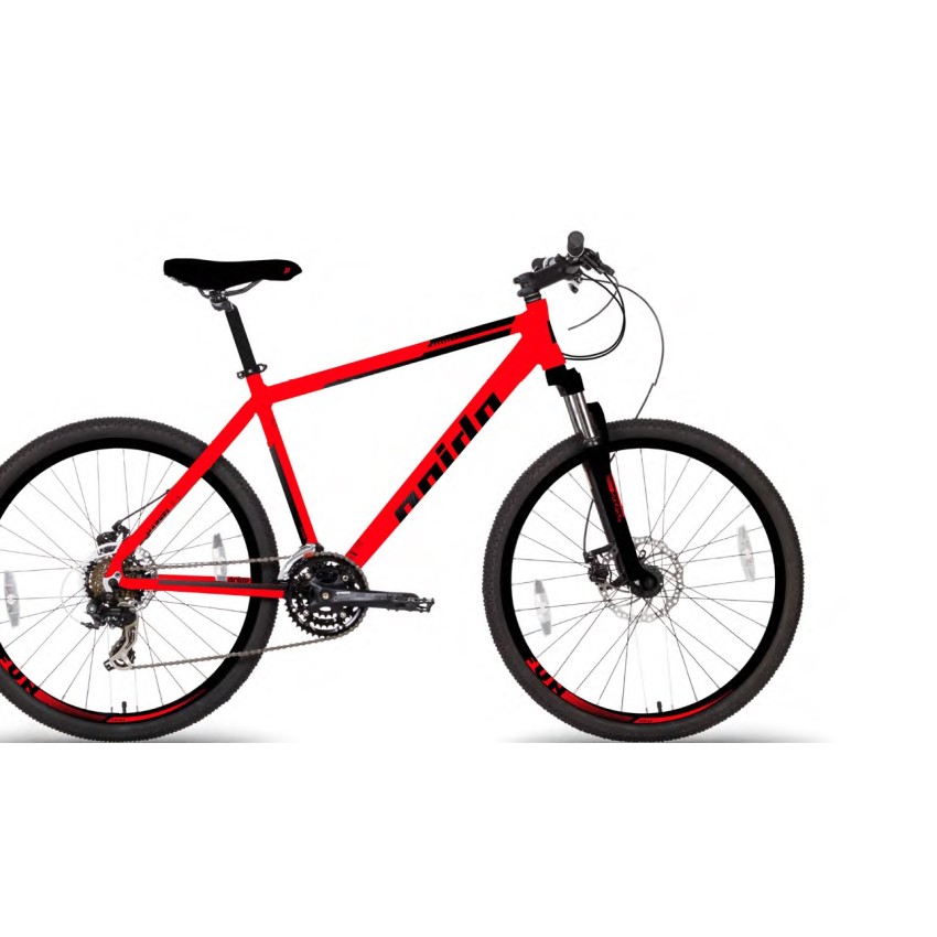 Велосипед 27,5" Pride MARVEL 7.3 рама - M красный / черный / темно-серый 2018