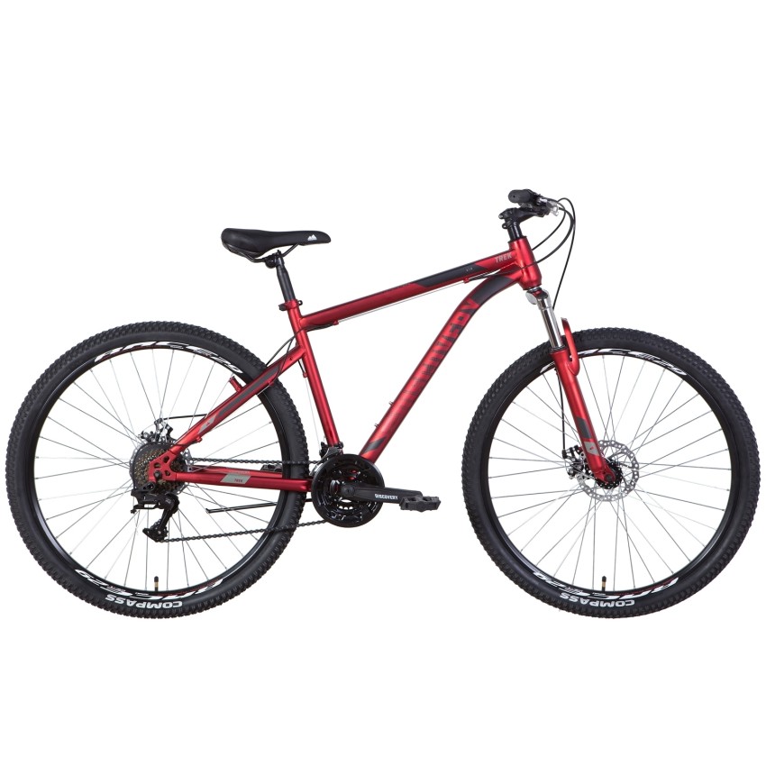 Велосипед 29" Discovery TREK AM DD рама-19" 2022 (красный)