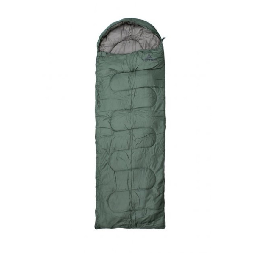 Спальный мешок Totem Fisherman XXL одеяло с капюшон левый олива 190+30/90 UTTS-013-L