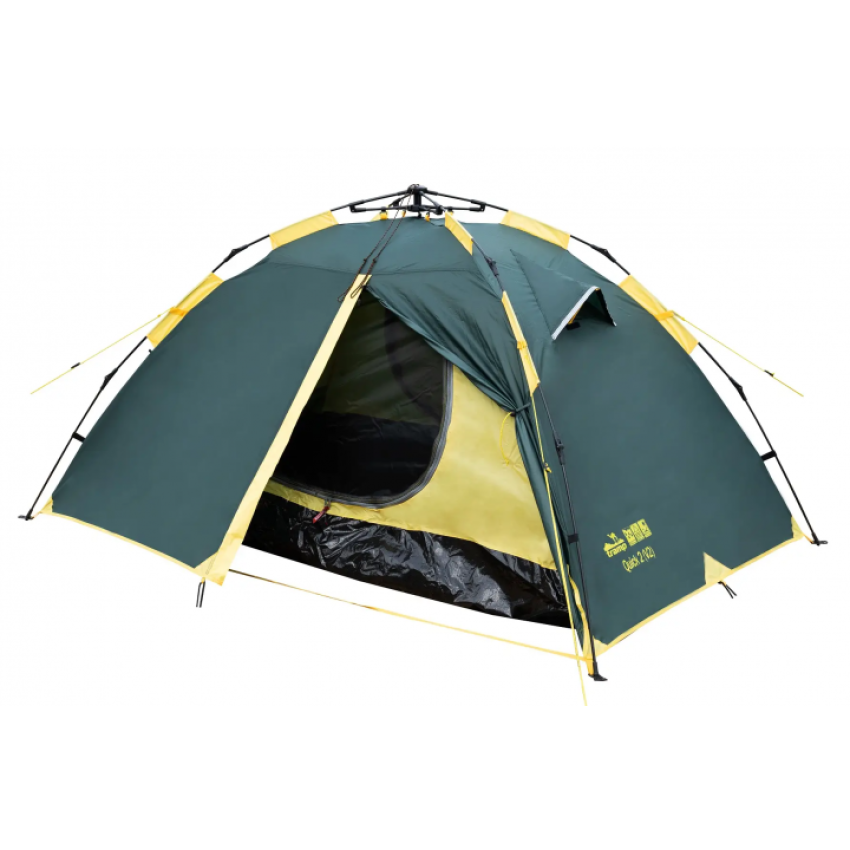 Палатка Tramp Quick 2 (v2) зеленый TRT-096