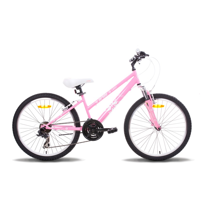 Велосипед PRIDE LANNY 24" розово-белый