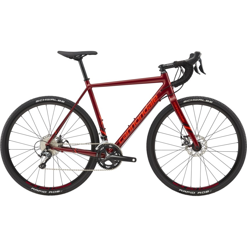 Велосипед 28" Cannondale CAADX Tgra FRD рама - 51 см красный 2018