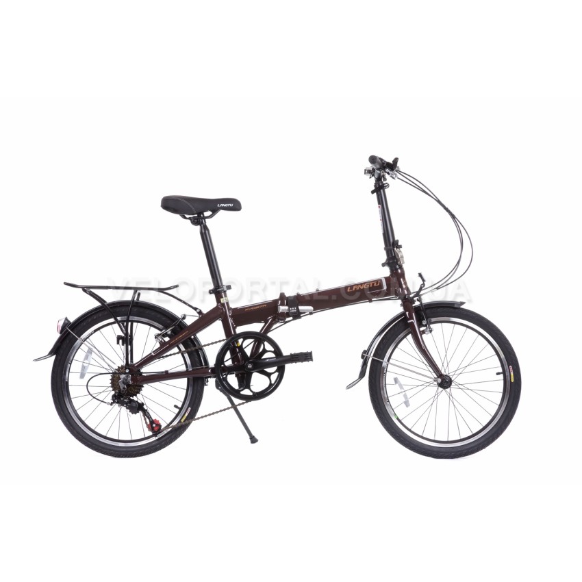 Велосипед 20" Langtu KY027A(17) Coffe/ Золотой