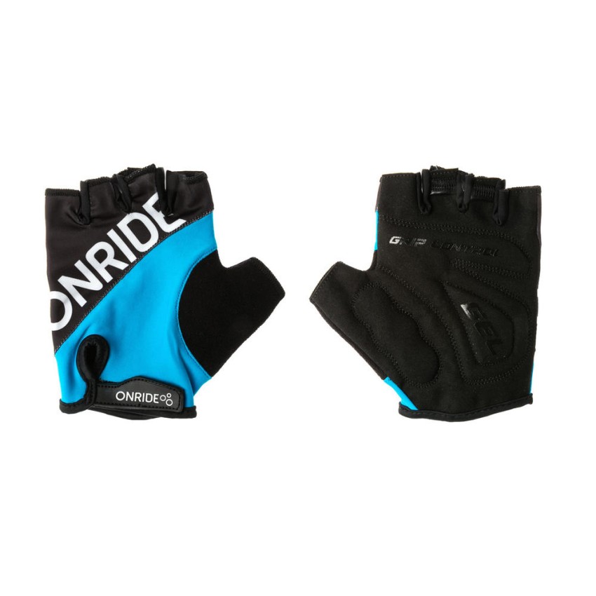 Перчатки ONRIDE Hold цвет черный/синий разм. XL