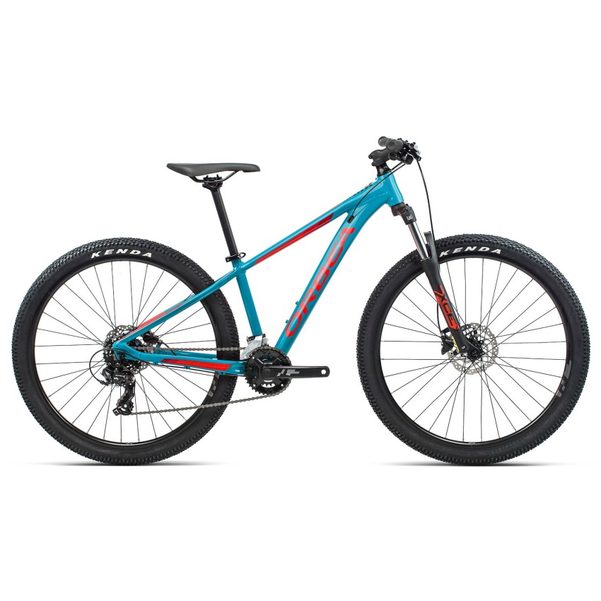 Подростковый велосипед Orbea MX 27 XS DIRT 21 (L01114NP, XS, Blue - Red)