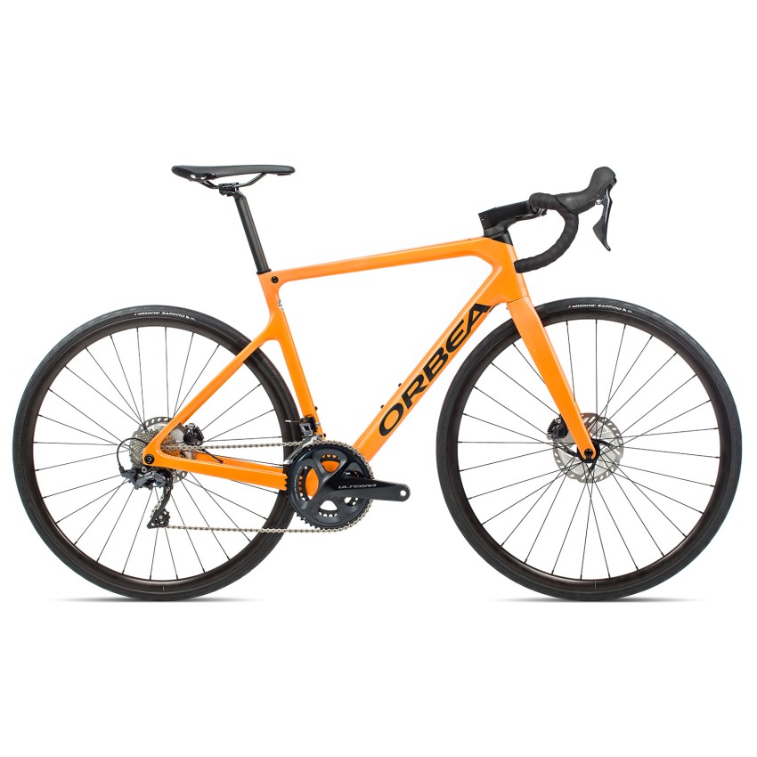 Велосипед Orbea Orca M20 53 2021 Amber Orange (Gloss)- Black (Matte) (L12453B8)
