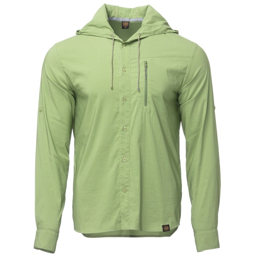 Рубашка Turbat Maya Hood Mns Peridot Green (зеленый), XXXL