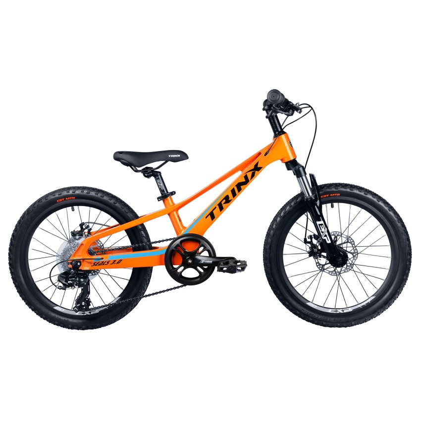 Подростковый велосипед 20" Trinx SEALS 3.0 2022 Orange-Black-Blue (10700156)