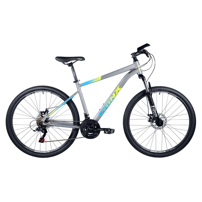 Велосипед 27,5" Trinx M116 Elite 2022 Grey-Blue-Yellow (10700173)