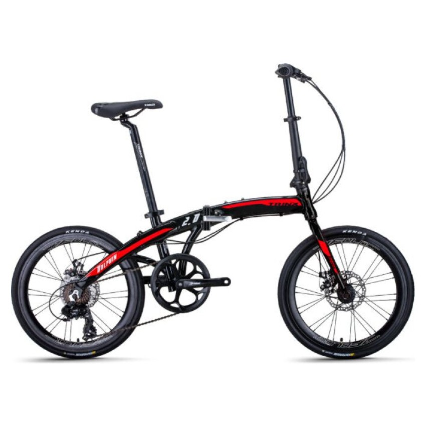 Велосипед 27,5" Trinx Dolphin 1.0 20" Black-White-Red One-size (10700028)