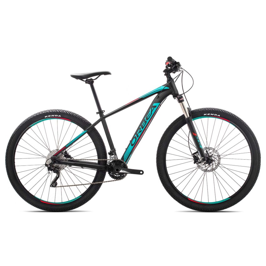 Велосипед Orbea MX 27 20 M [2019] Black - Turquoise - Red