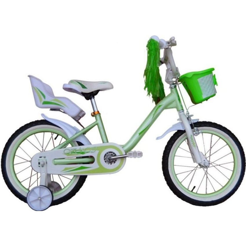 Велосипед VNC 16" Melany, 1617-FS-GW, green/white (shiny), 22см