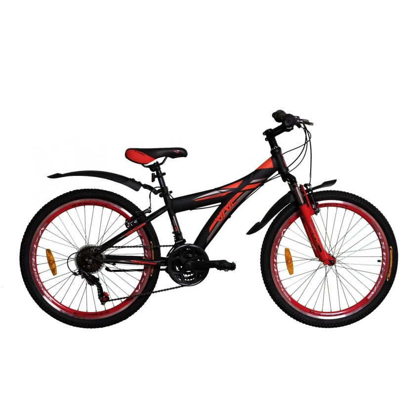 Велосипед VNC 24" Mont Eagle, 2417-32-BR, black/red (matt). 32см