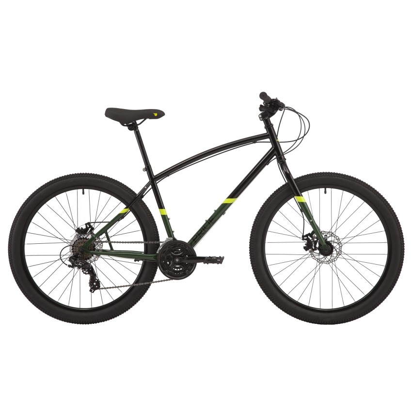 Велосипед 27,5" Pride Rocksteady 7.1 рама - M чорний/хакі 2020