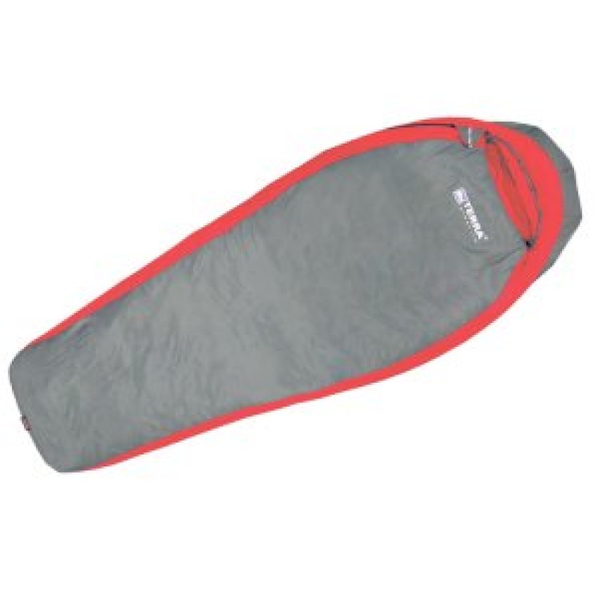 Спальный мешок Terra Incognita Termic 1200 Right красный/серый
