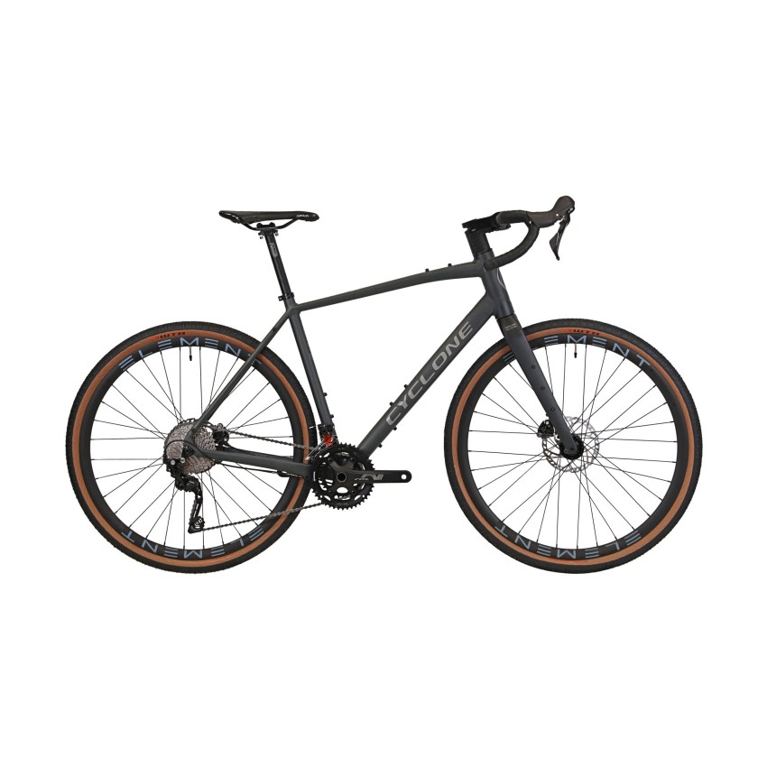 Велосипед 700C CYCLONE GSX 56 (50 см) графитовый матовый