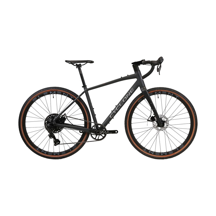 Велосипед 700C CYCLONE GTX 54 (47 см) графитовый матовый
