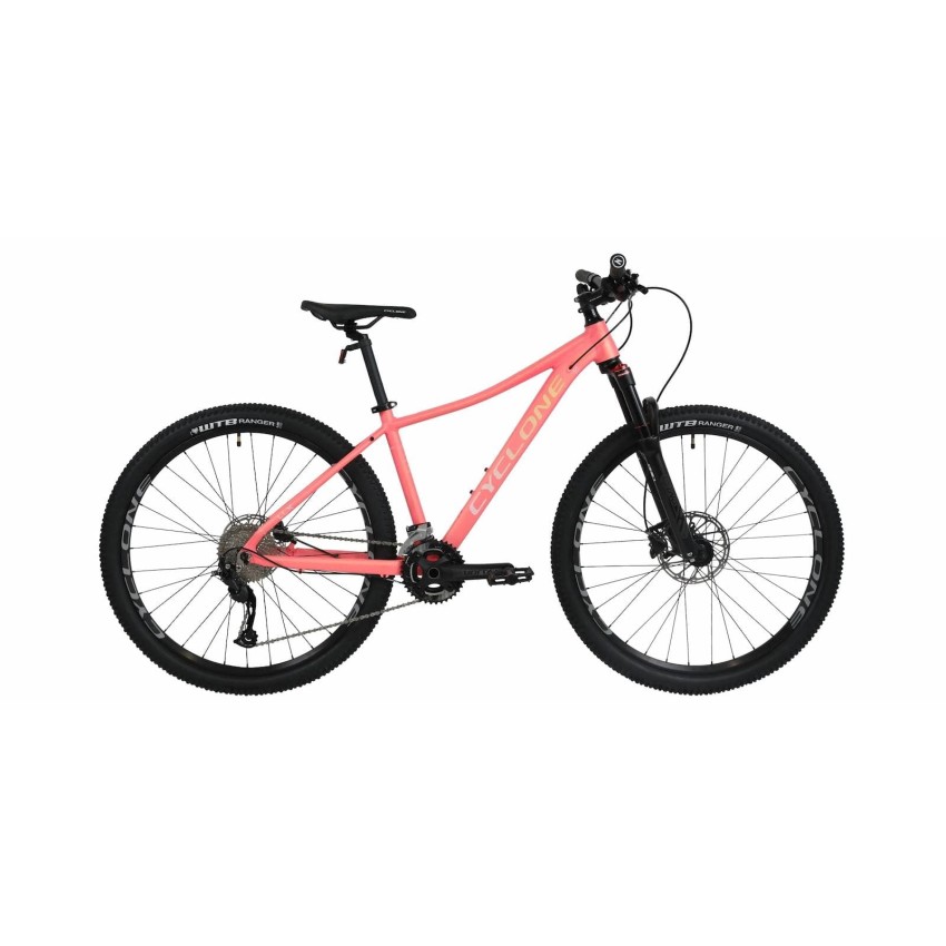 Велосипед 27,5" CYCLONE LLX рама - 14" розовый
