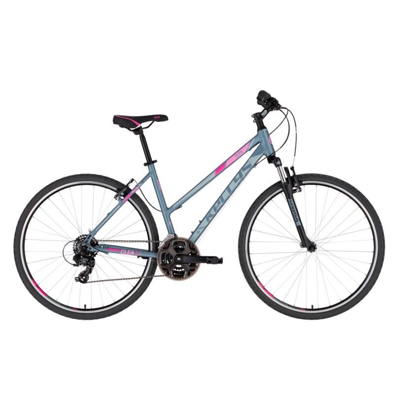 Велосипед Kellys Clea 10 28" grey pink рама S