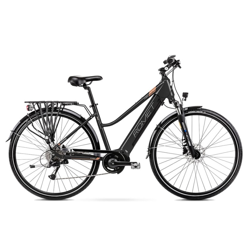 Электровелосипед 28" ROMET GAZELA e-bike 2 черно-медный 18 M