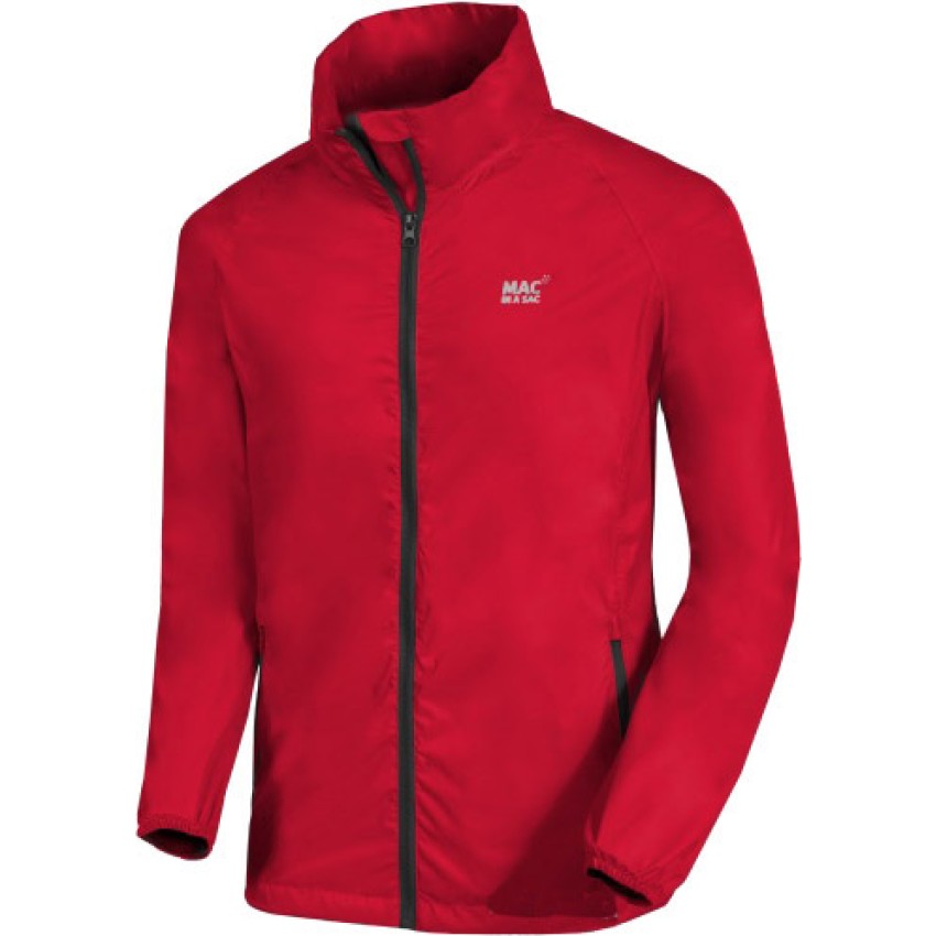 Мембранная куртка Mac in a Sac Origin ADULT (S, Lava red)