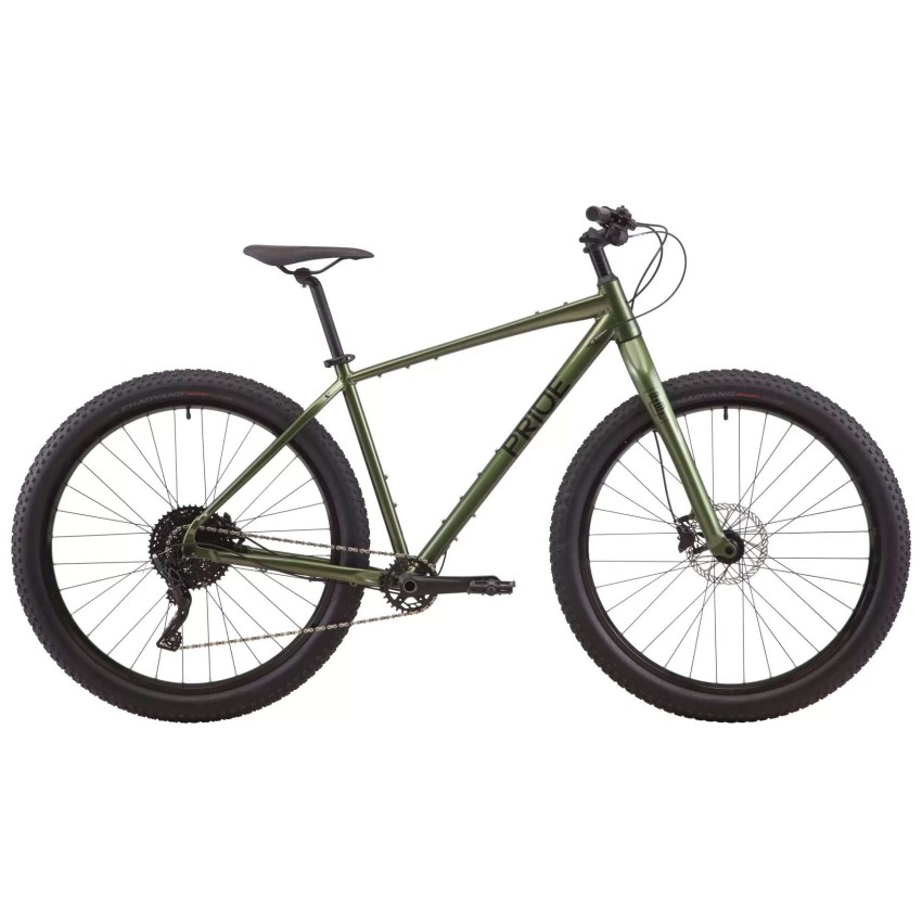 Велосипед 29+" Pride STEAMROLLER рама - XL 2023 зелений