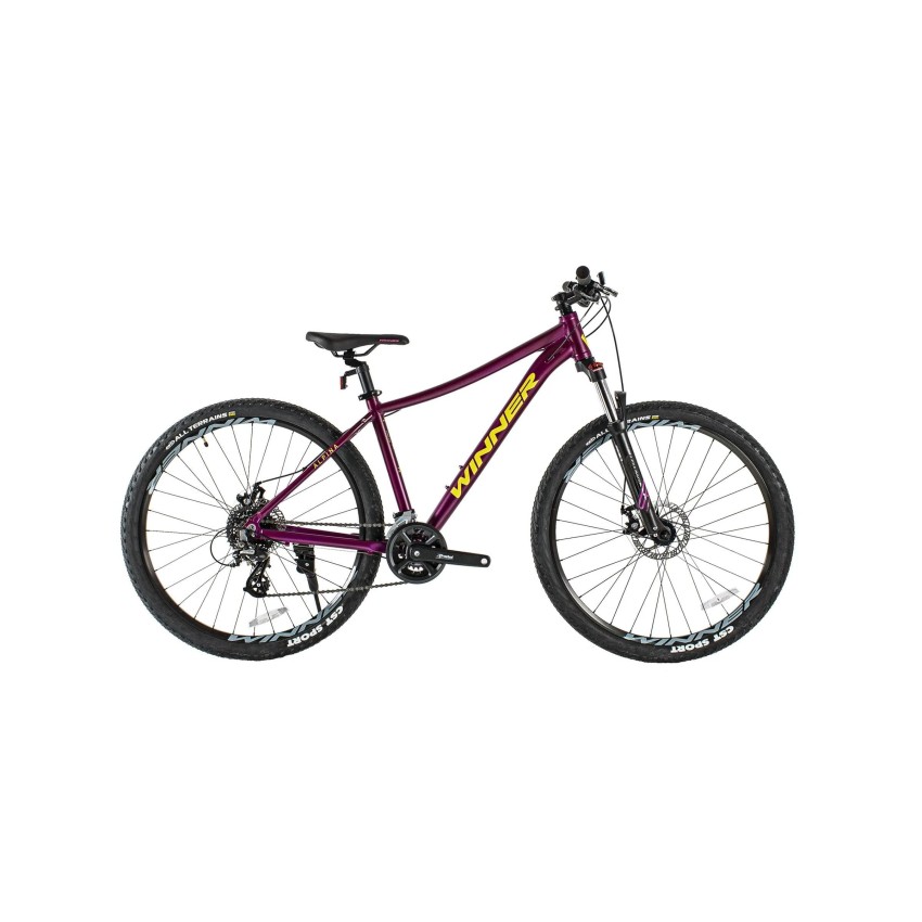 Велосипед 27,5" WINNER ALPINA рама - 17" фиолетовый