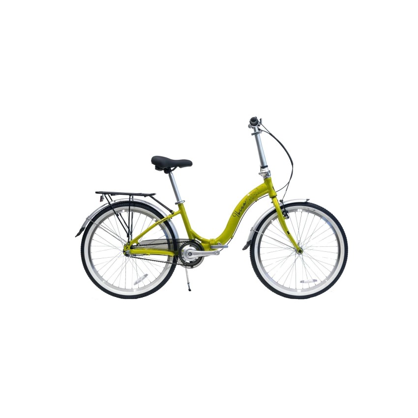 Велосипед 24" WINNER IBIZA складной зеленый