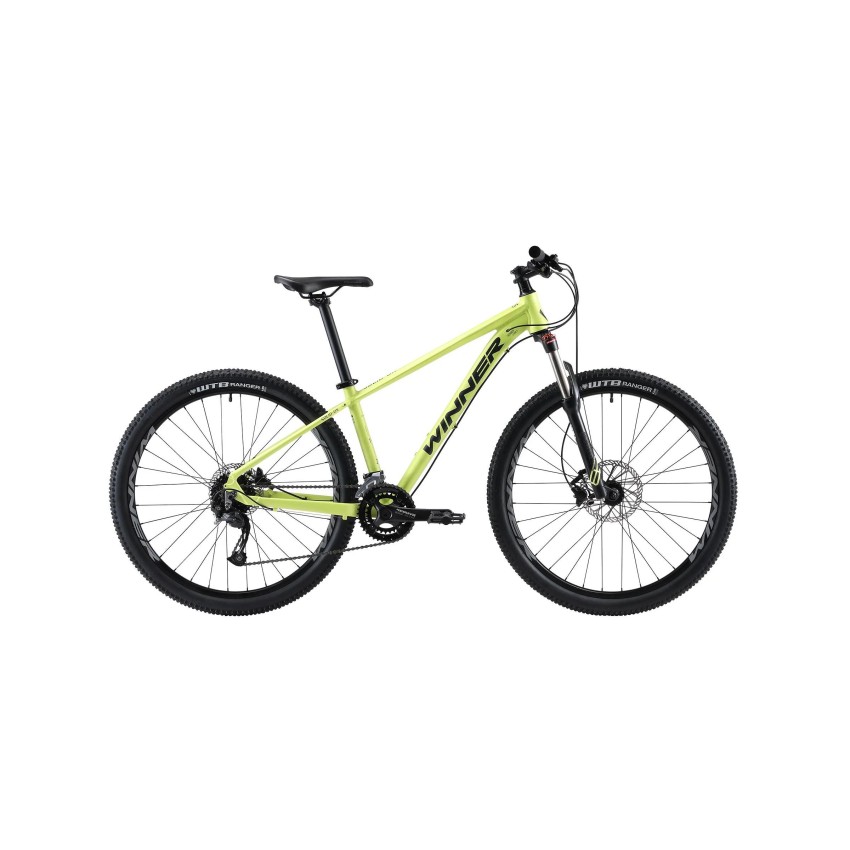 Велосипед 27,5" WINNER SOLID-DX рама - 17" зеленый