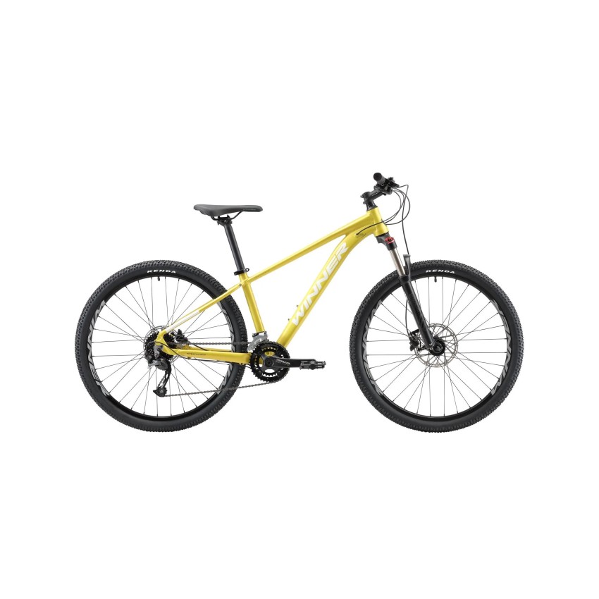 Велосипед 27,5" WINNER SOLID-DX рама - 19" салатовый