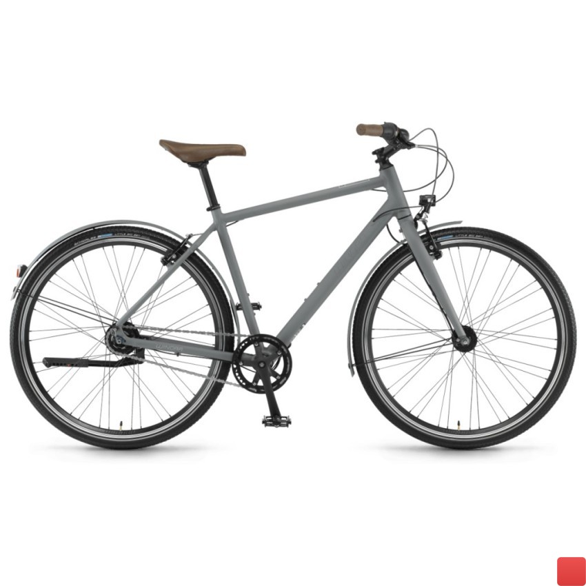 Велосипед 28" Winora Aruba men рама - 56 см (22") серый 2018