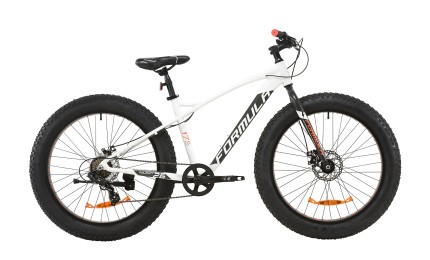 Велосипед Formula 26 PALADIN DD рама-17" AL 2020 бело-серый с оранжевым (м)
