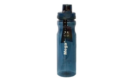 Бутылка спортивная пластиковая Mega Tritan 0,9 л синяя