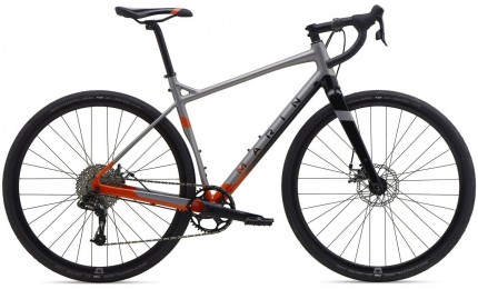 Велосипед Marin Gestalt 28" Серебристый/оранжевый/черный M