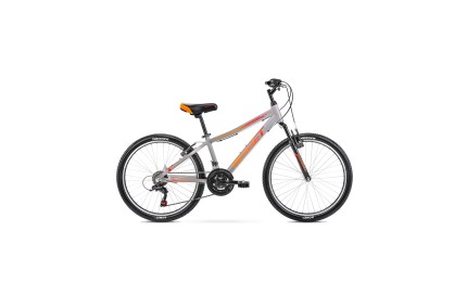 Велосипед ROMET Rambler 24" графитово-красный 2021 рама S 13"