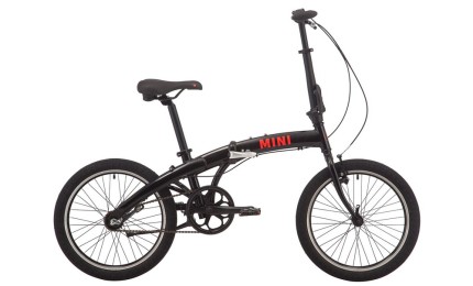 Велосипед 20" Pride MINI 3 черный/ярко-красный 2019