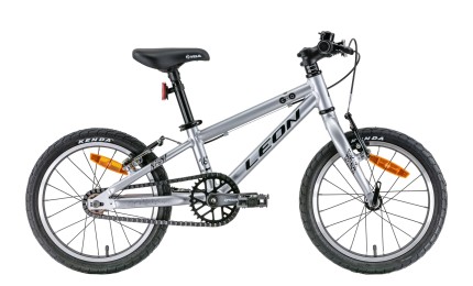 Велосипед 16" LEON GO Vbr 2022 рама - 8" (серый с черным)
