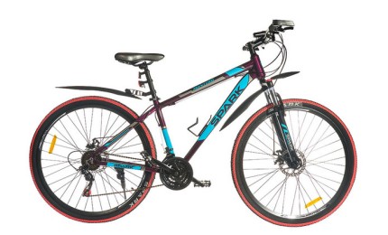 Велосипед 29" Spark Montero рама-17" 2023 фиолетовый матовый