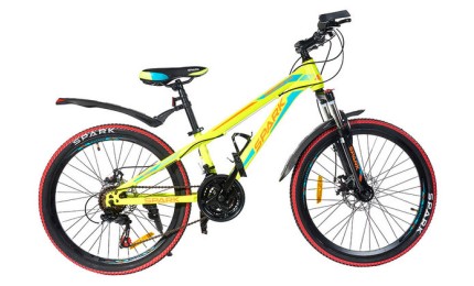 Велосипед 24" Spark Forester 2.0 Junior рама-11" 2023 желтый