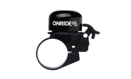 Звоночек ONRIDE Din хомут 31.8 мм черный