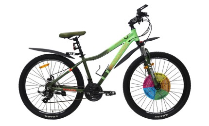 Велосипед 27,5" Spark Montero рама-15" 2024 зеленый